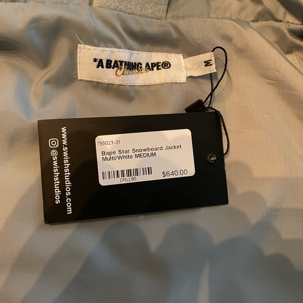 Bape Bapesta Snowboarding Jacket - Nigo Era - Picture 5 of 8